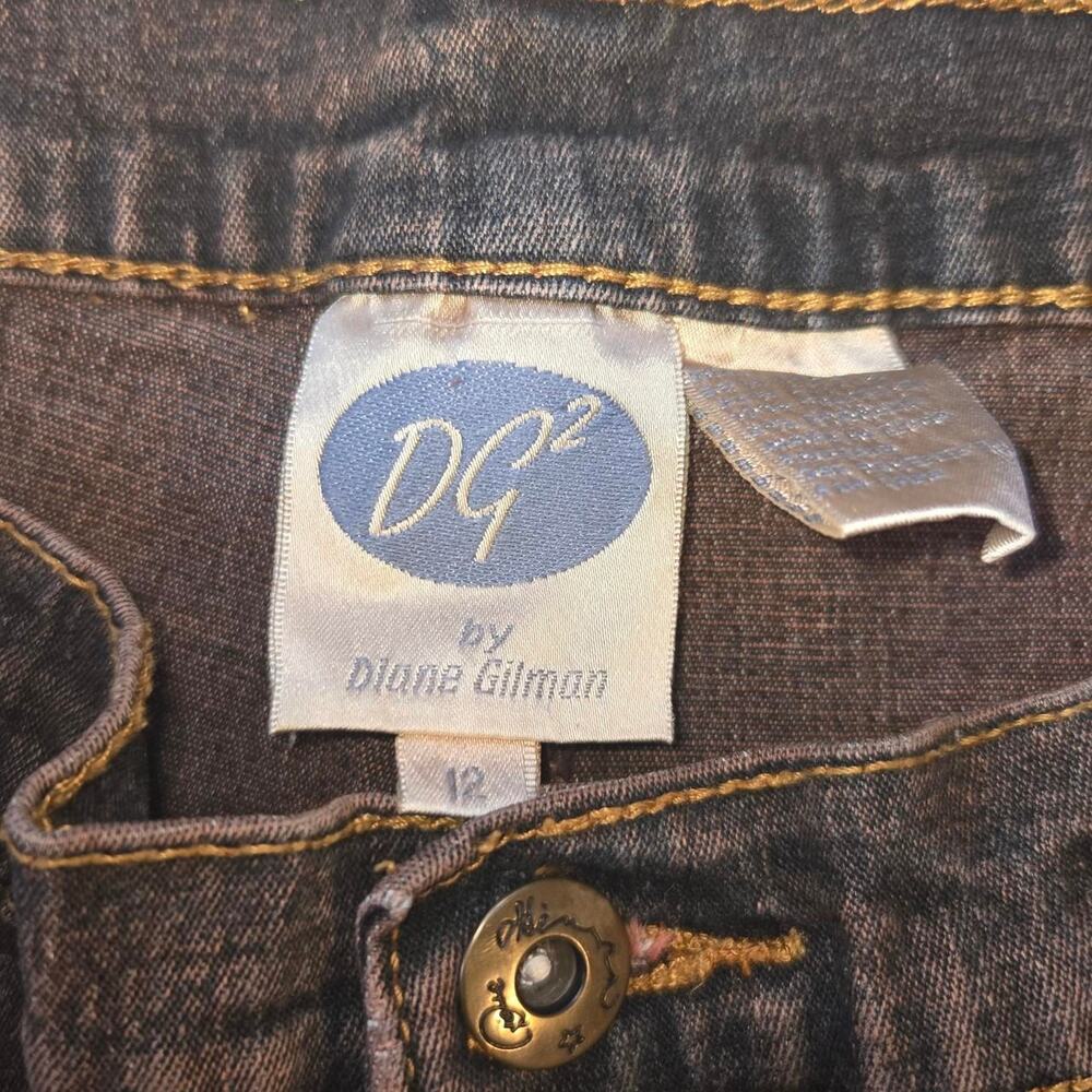 Y2k embroidered floral denim - Picture 4 of 4